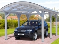 SKAN Holz Carport mit Bogendach