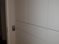 Detailaufnahme des Eckeinbauschranks